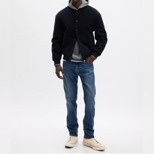 Gap Slim Fit Jeans Mens 40x30 Blue Denim Resin Rinse Stretch Everyday Wear Comfy